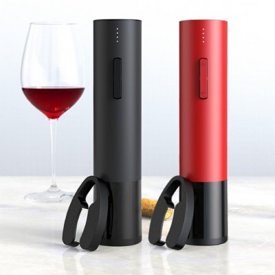 New Arrival 500 mah Lithium Battery Stainless Steel Automatic Bottle Opener Electric Wine Screw Opener